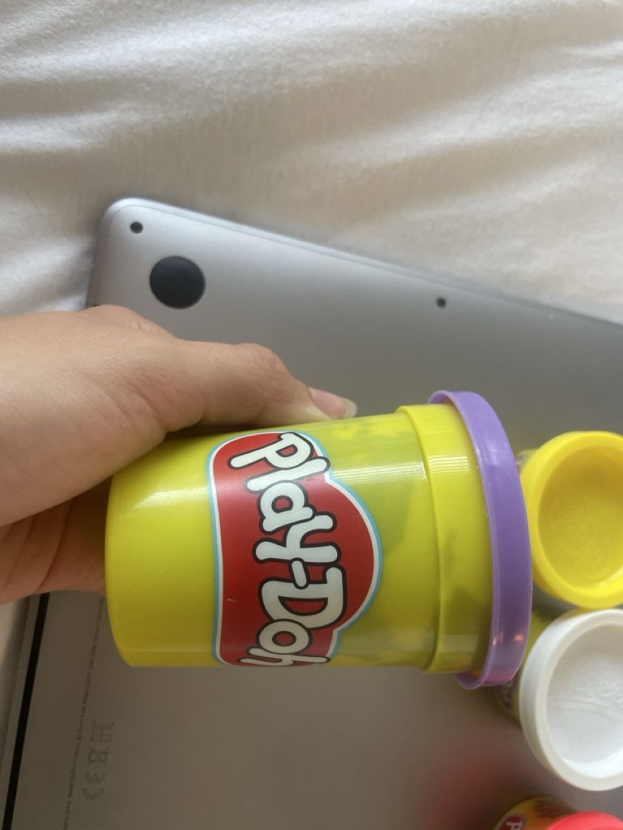Play-Doh Materiale per modellare: Pâte à modeler Play-Doh lot de 5 pots  – Nuovo (secondo la descrizione) da Veyrier venduto da Caquette 1