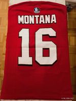 Joe Montana #16 * Hall of Fame * NFL Throwback Shirt *