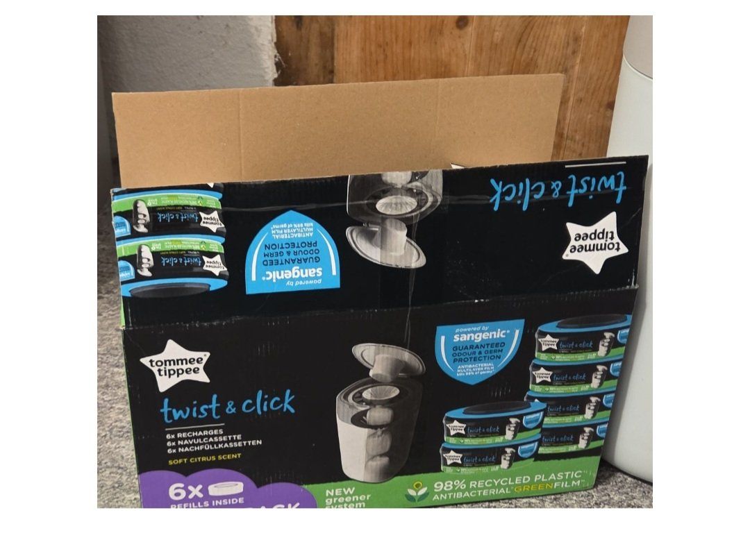 Secchi per pannolini & Pannolini: Tommee Tippee Windeleimer Kunststoff weiss gebraucht – Usato da Sarmenstorf venduto da bau_bml6 1