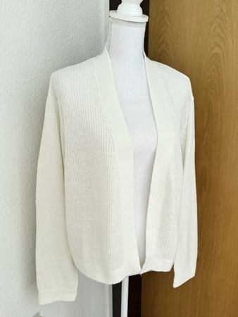 Leinen Strickjacke von NILE, Gr. XL, Jacke, Cardigan. Neu! 