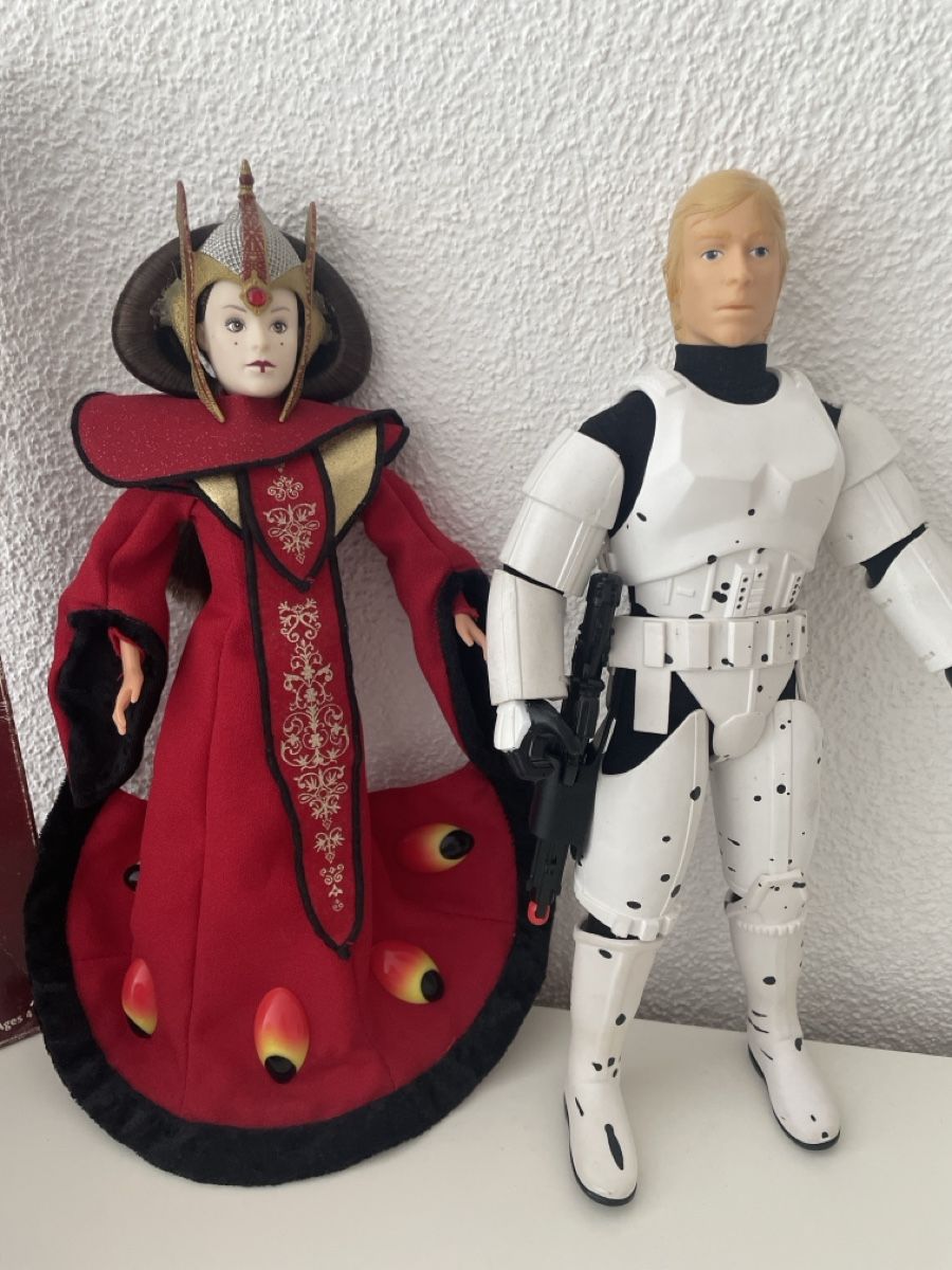 Statuette: Star Wars Figuren Amidala und Luke – Usato da Buchs venduto da Moni_ka. 2