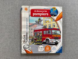tiptoi Je découvre les pompiers Feuerwehr französisch