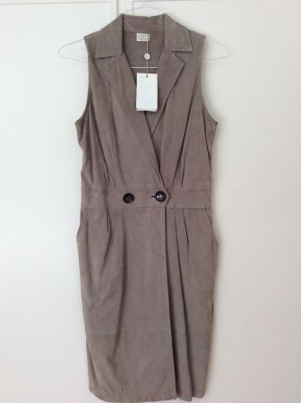Agnona leather dress / Robe aus Leder