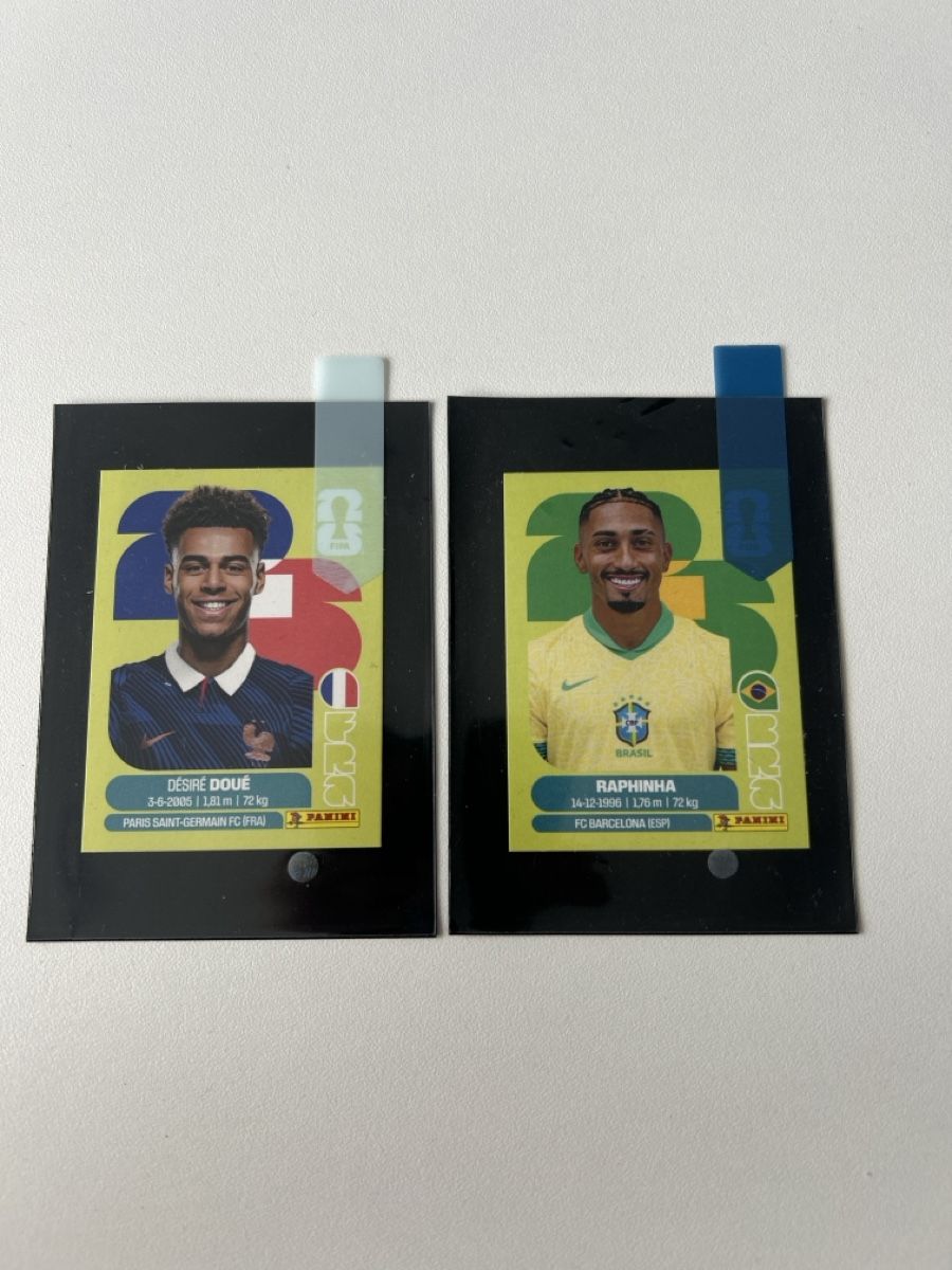 Panini Carte collezionabili: Desire Doue & Raphinha WM 2026 Panini Sticker  – Nuovo (secondo la descrizione) da Oberarth venduto da Shekli1