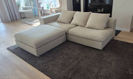 Flexform Groundpiece Sofa mit Ottoman