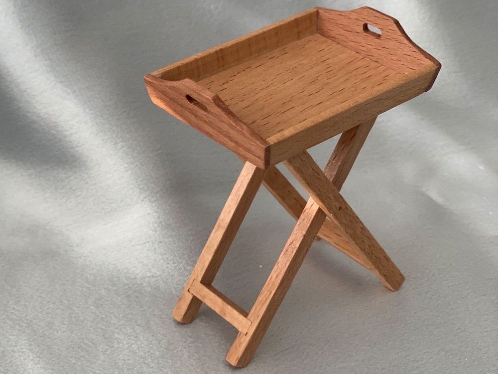 Puppenhaus Möbel Beistelltisch - Miniatur Möbel 12cm Für Modellbau DIY