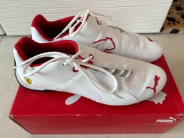 Puma Herren Sneaker Future Cat Leather SF Weiss EUR 43