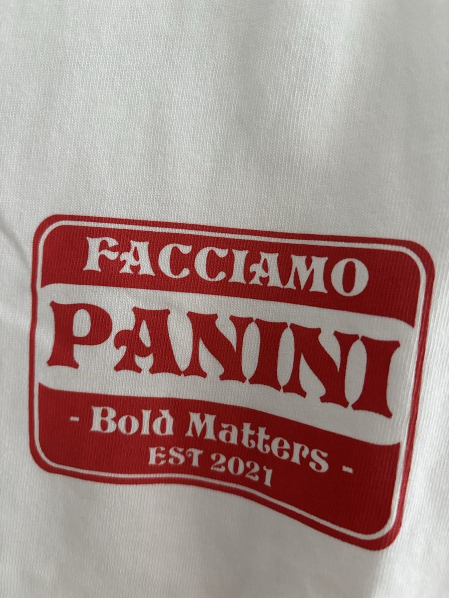 T-shirt: Bold Matters "Facciaomo Panini" Shirt – Nuovo (secondo la descrizione) da Stettfurt venduto da rebella 1
