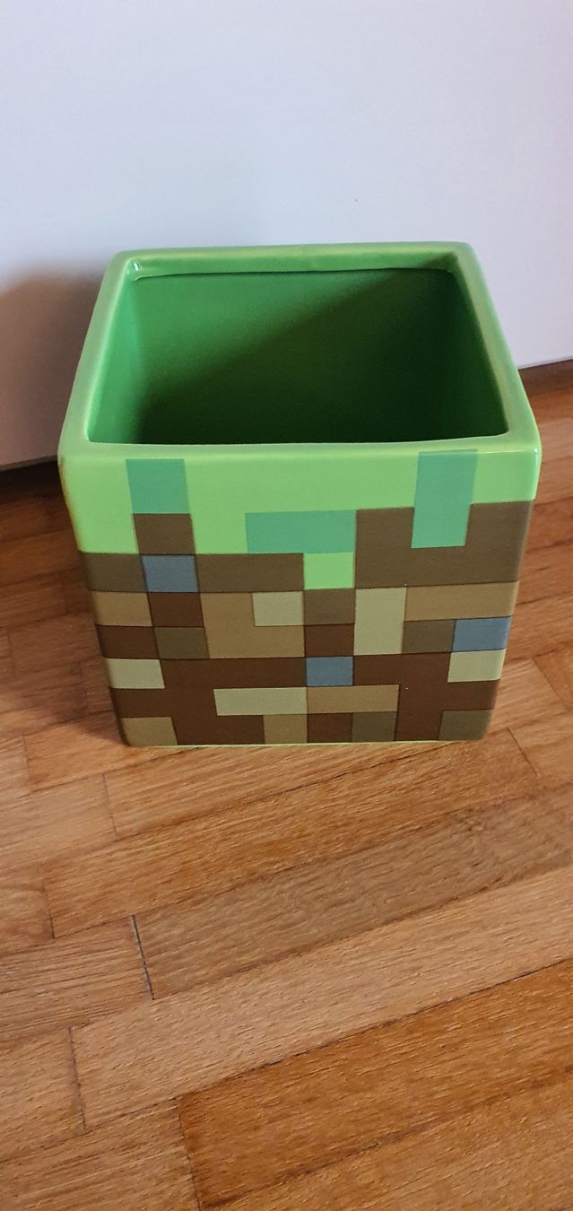 Tutte le decorazioni: Minecraft Gras-Block-Stift & Pflanzentopf – Nuovo e nell'imballaggio originale da Basel venduto da Kristal4 2