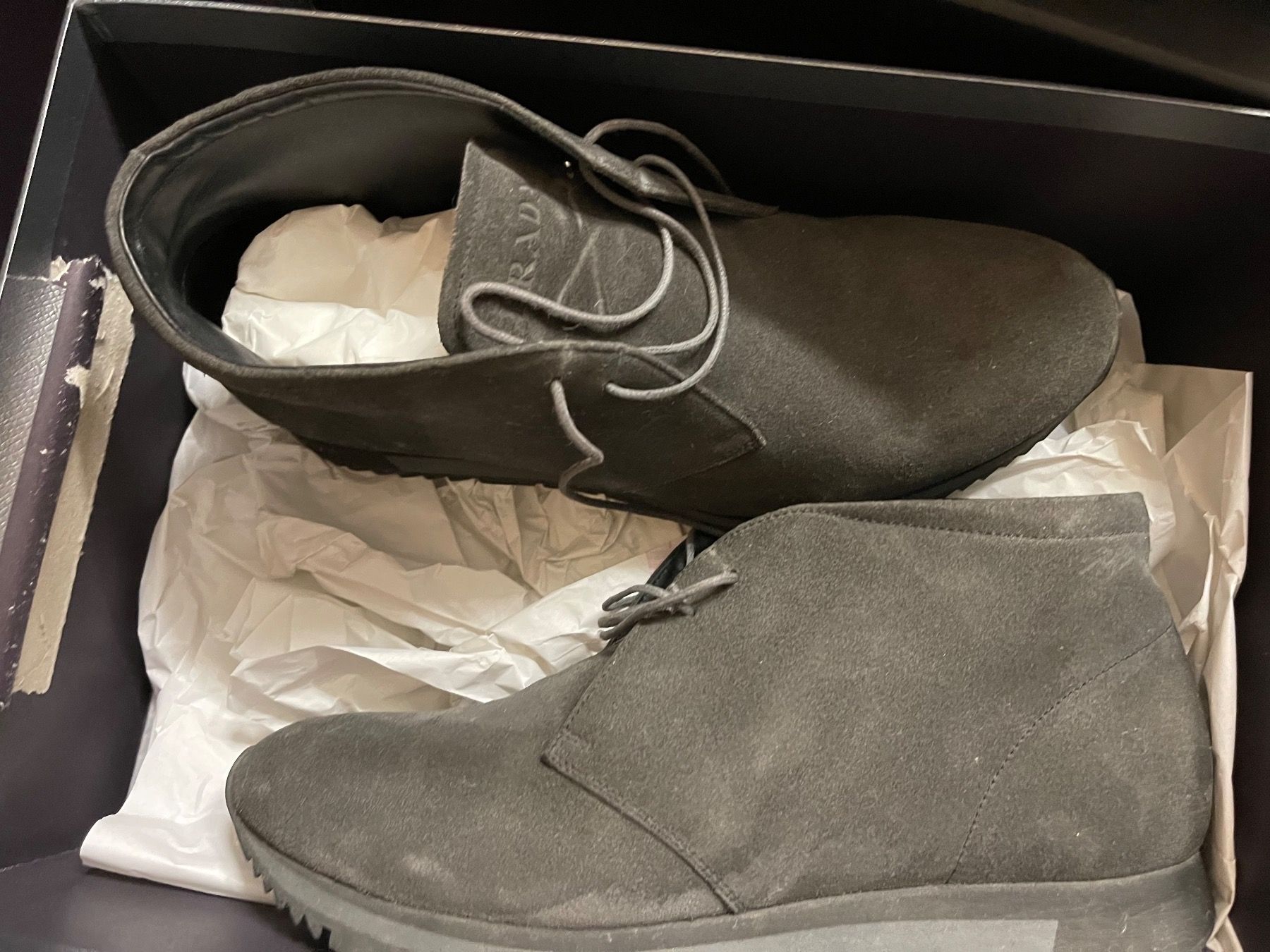 Prada Scarpe da uomo: Prada Schuhe Grau 39 – Usato da Zürich venduto da Ddechkovd