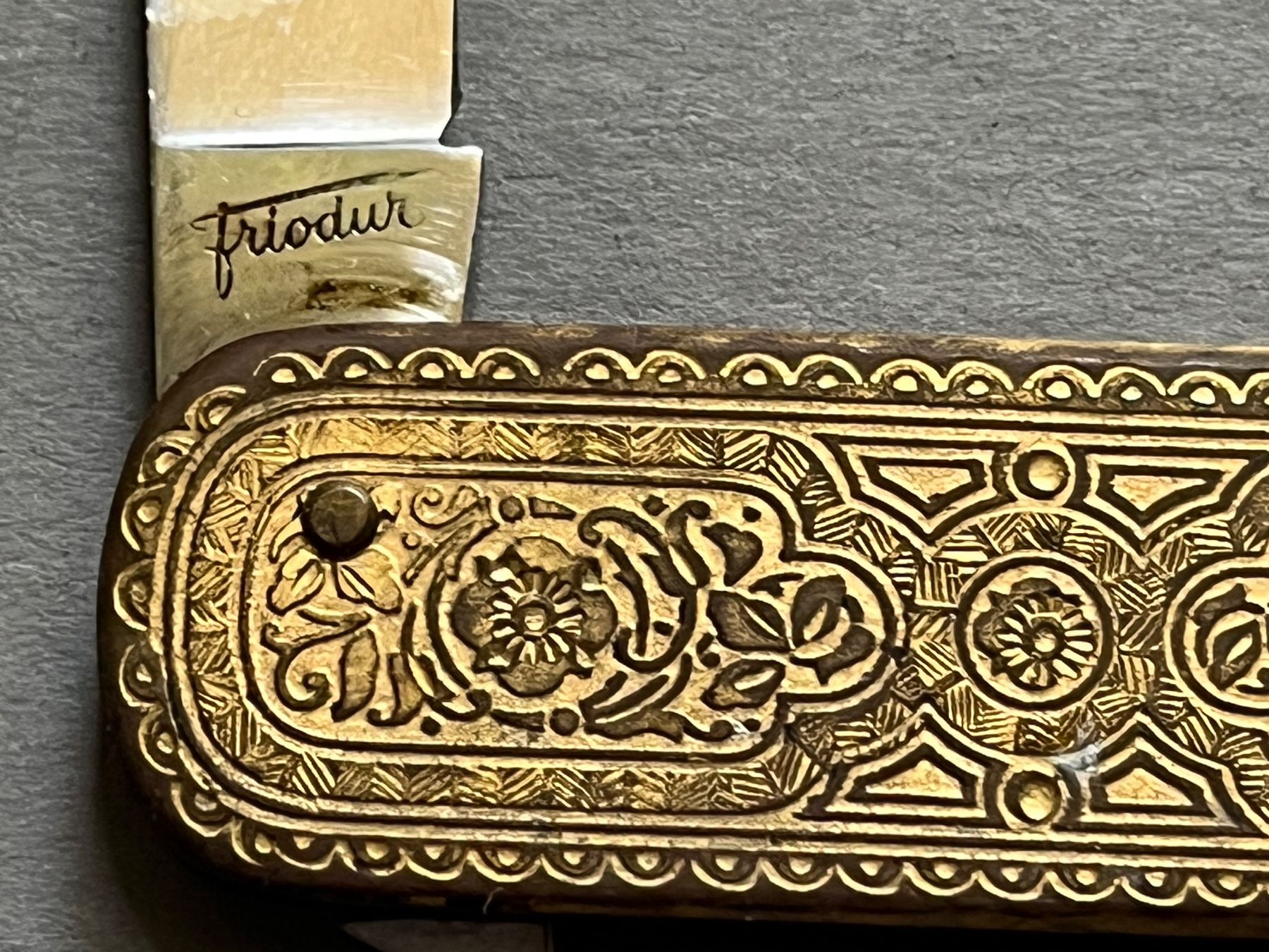 Solingen Couteaux de poche: Antikes Sackmesser J.A.Henckels Solingen 80 mm - selten – Défectueux à Zürich par FV.vintage 2