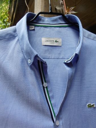 Hemd    Baumwolle   *  Lacoste  *  42    Slim fit       NEU