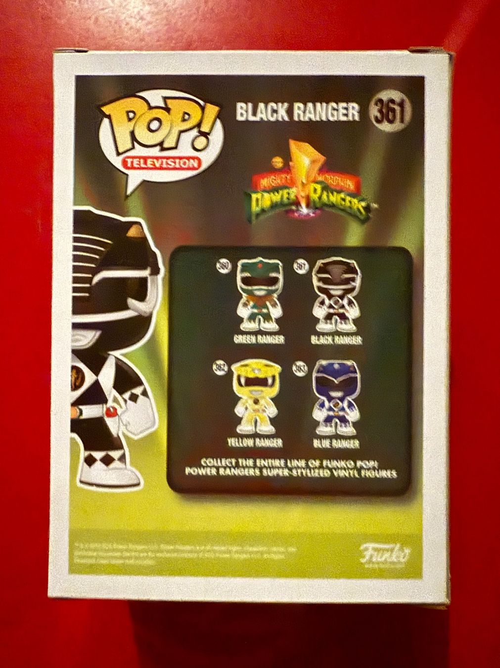 Funko Statuette: Funko Pop! Black Ranger – Nuovo e nell'imballaggio originale da Moudon venduto da CollectorGeek 4