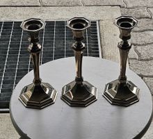 Vintage Kerzenständer Art Deco x3