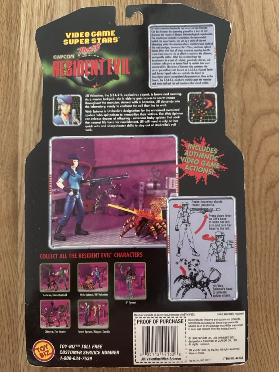 Statuette: Resident Evil Actionfigur Jill Valentine mit Web Spinner – Nuovo (secondo la descrizione) da Safenwil venduto da Johnwick1986 3