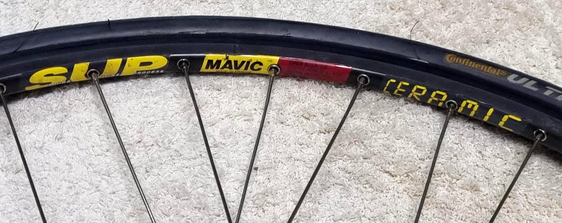 Pneumatici & Ruote complete: Mavic SUP Ceramic Rad / roue – Usato da Collonges venduto da arashee 2