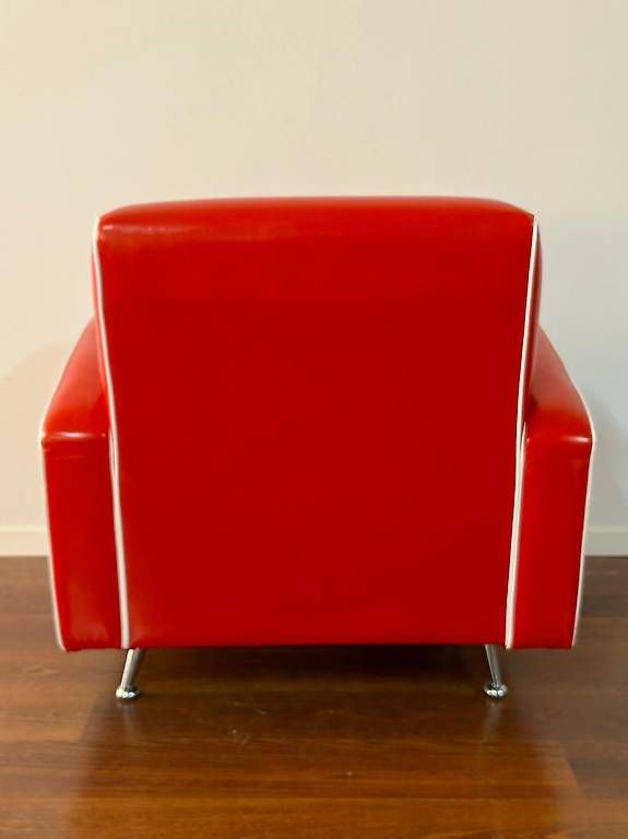 Sessel: FAUTEUIL CLUB ROUGE – Gebraucht aus Clarens von lollipop74 3