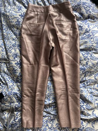 Shimmer light brown trousers size S