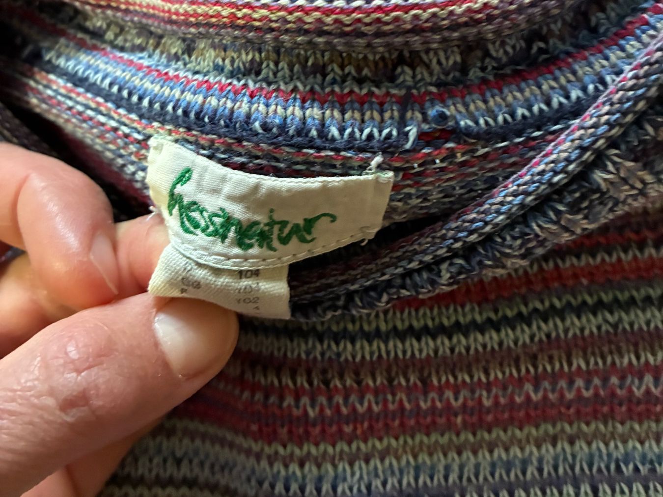 Hessnatur Maglioni & Felpe: 3x Pullover Set, Baumwolle Gr. 104 – Usato da Bättwil venduto da tre_tj9g 9