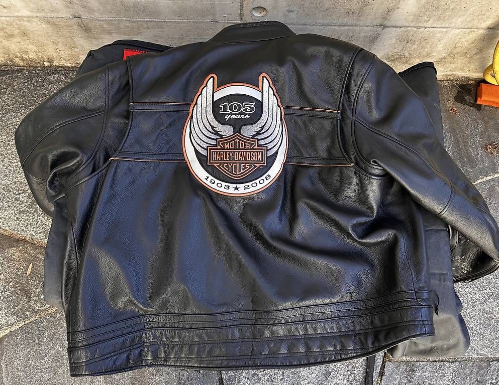Giacche: Giubbotto in pelle Harley Davidson – Usato da Avegno venduto da pippo_olaf 1