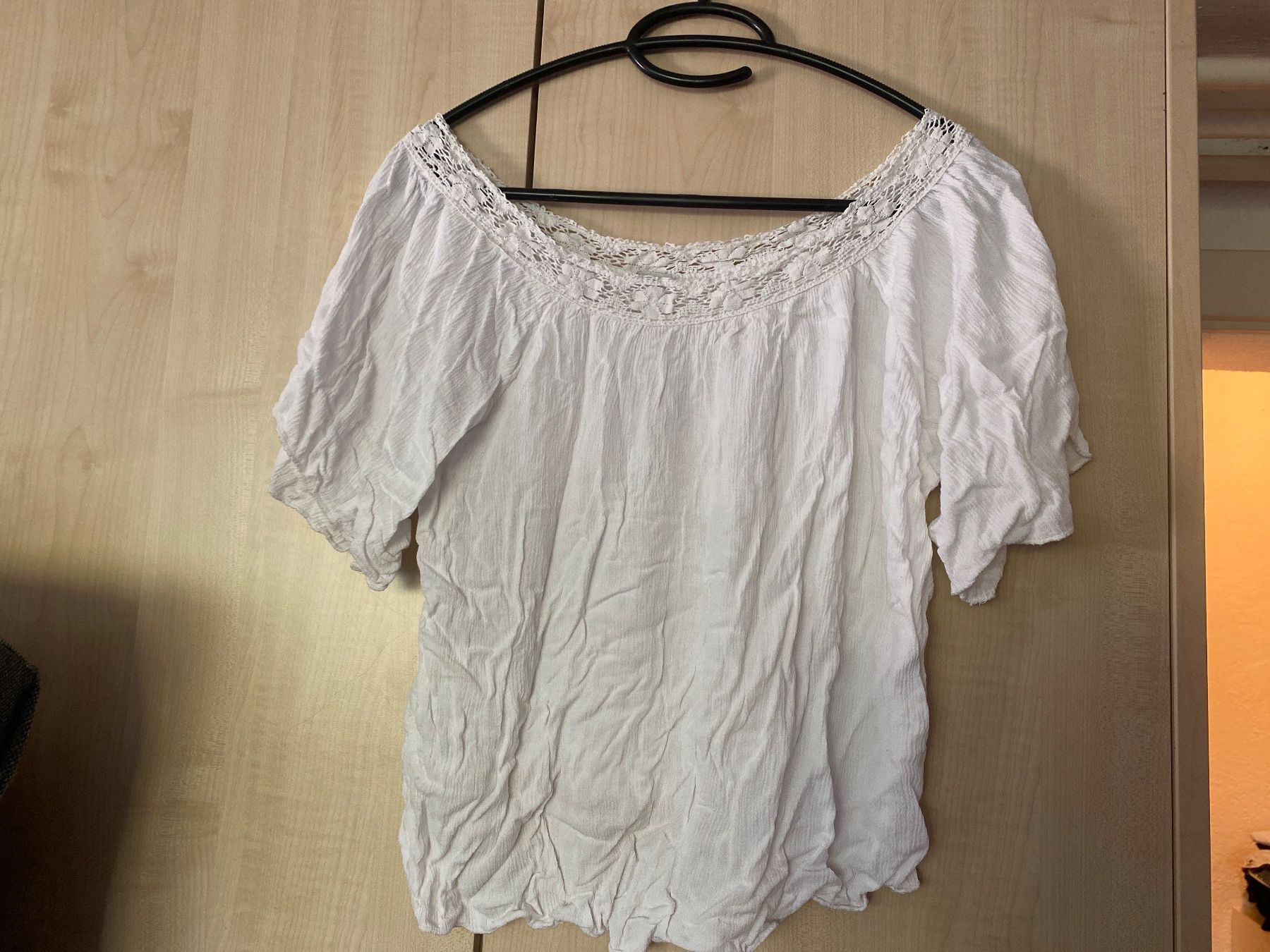 T-shirt: Weisses Shirt Gr. S – Usato da Gränichen venduto da cat_lady