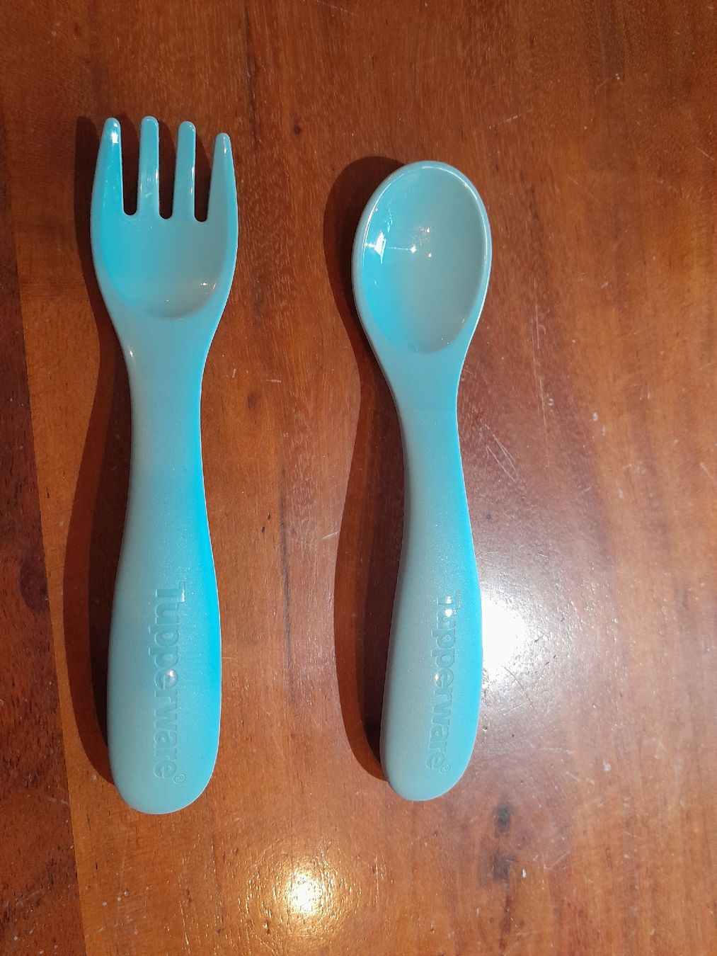 Tupperware Set di posate: Babygabel- und Löffel – Nuovo e nell'imballaggio originale da Unteriberg venduto da 19andrea95