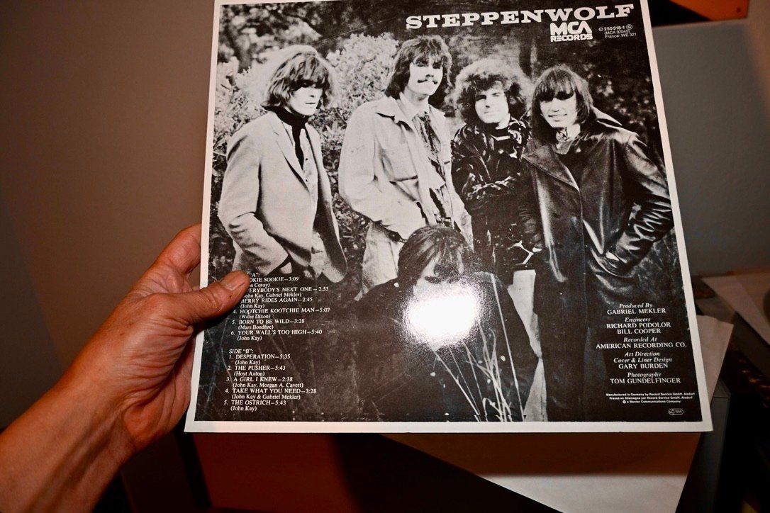Dischi in vinile: Steppenwolf SAME repress LP EX- / MINT- sehr guter zustand – Usato da Pfaffhausen venduto da mono_rec 6