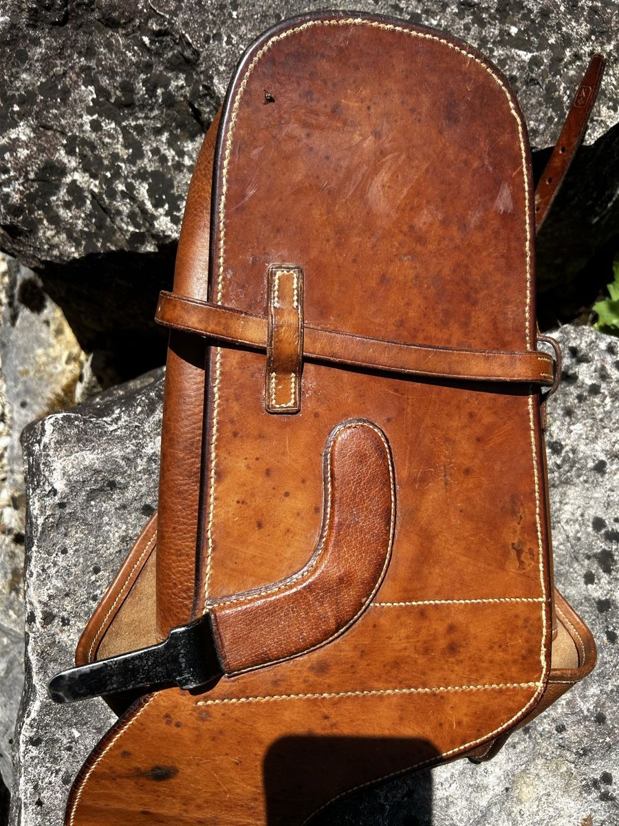 Schweizer Armee Uniformen: CH Ordonnanz Satteltasche – Gebraucht aus Büren SO von STEN02 3
