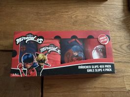 Mädchen Slips Miraculous 4er Pack Grösse 134/140 neu