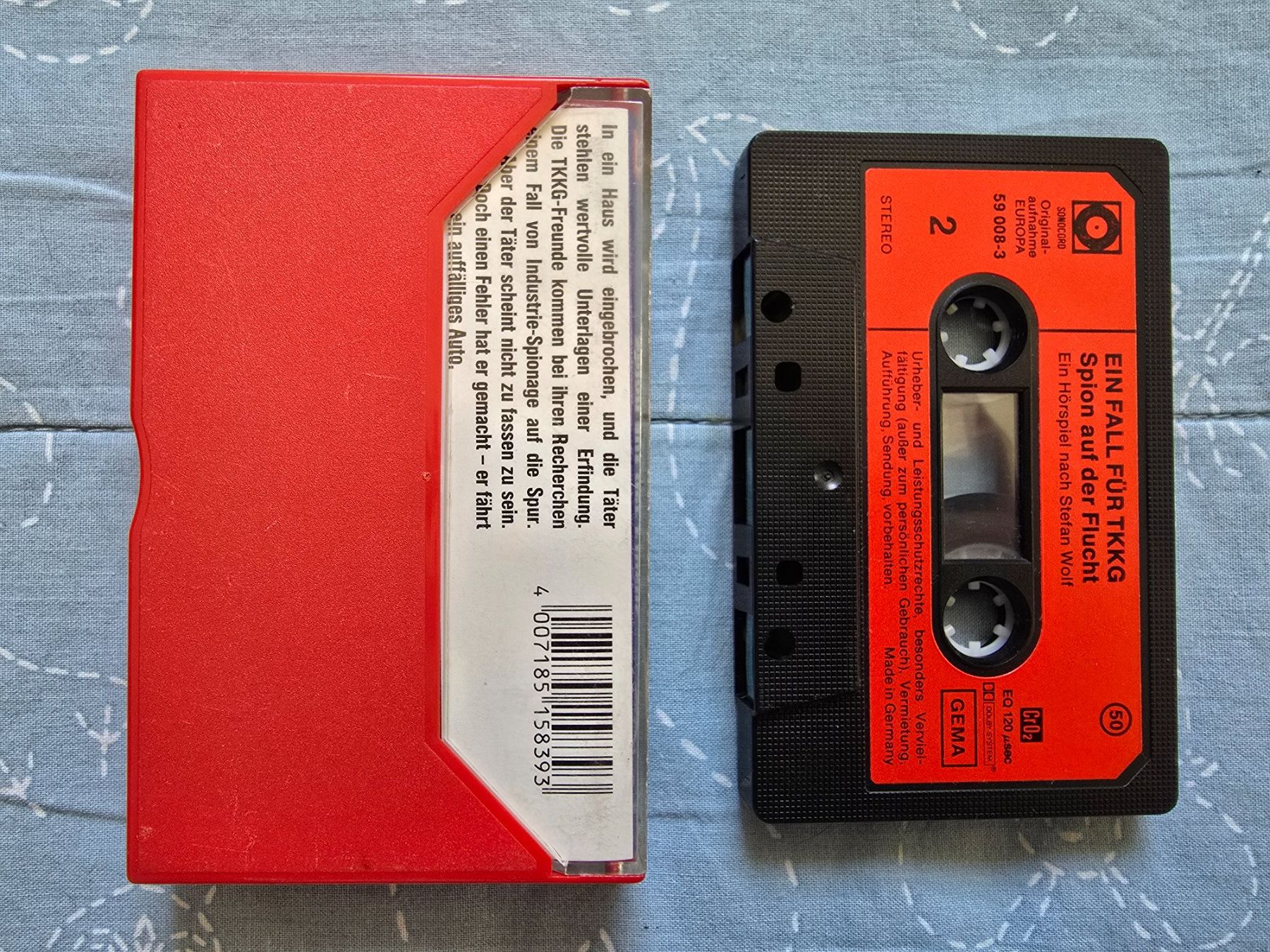 Musicassette: TKKG 50 - Spion auf der Flucht Sonocord – Usato da Luzern venduto da silvermoon12 1