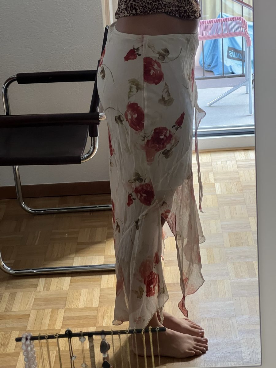 Röcke: Rock CANNELLA Blumenmuster Chiffon Grösse M – Gebraucht aus Zürich von sop_xbd7 1
