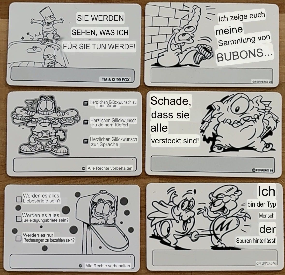 Cartoline: kleine Spruch Karten / italienisch – Nuovo (secondo la descrizione) da Rümlang venduto da baselsale1 4