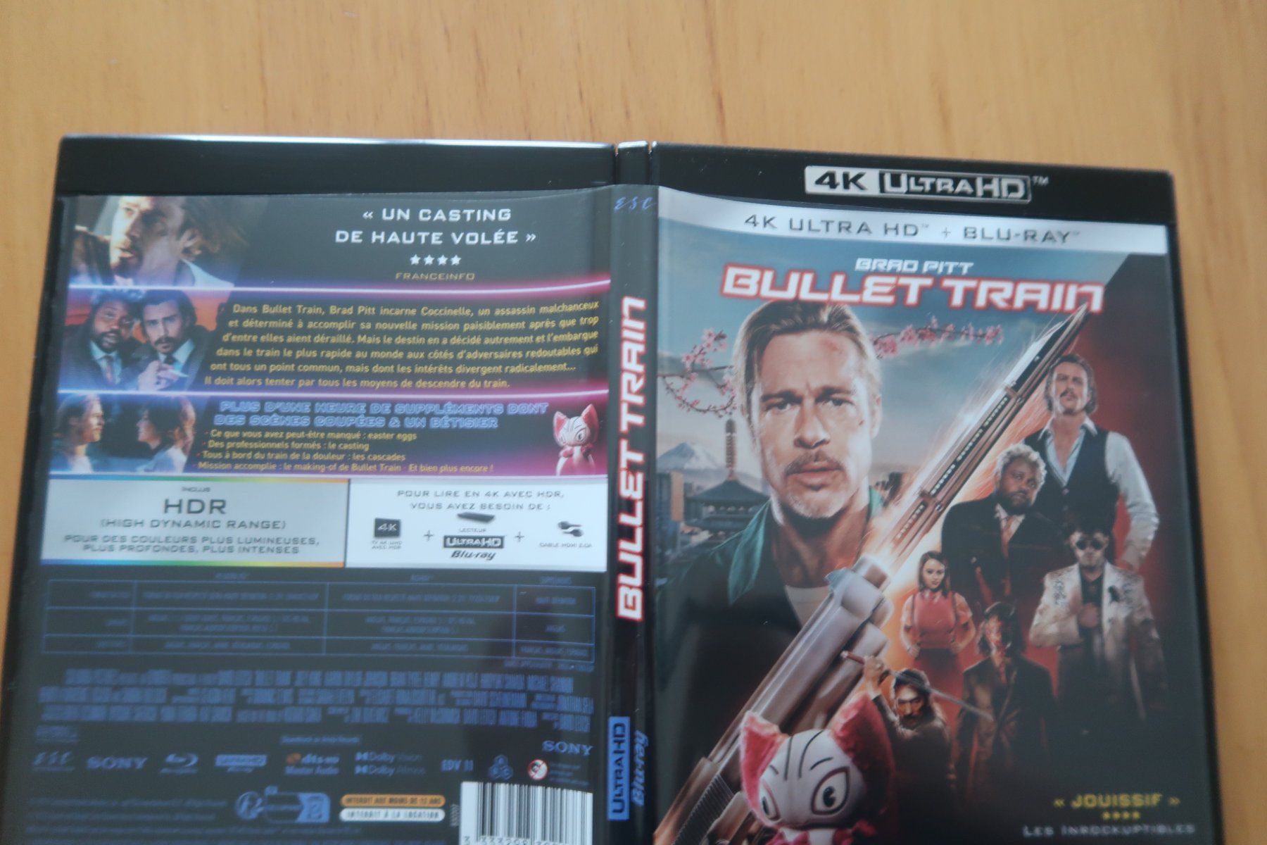 Tutti i DVDs: 4K Blu-ray BULLET TRAIN    Français Anglais – Usato da Porrentruy venduto da tupatup 7