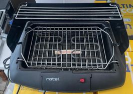 Rotel Tischgrill U 10.2 CH 1, 2000W, Top Zustand für BBQ!