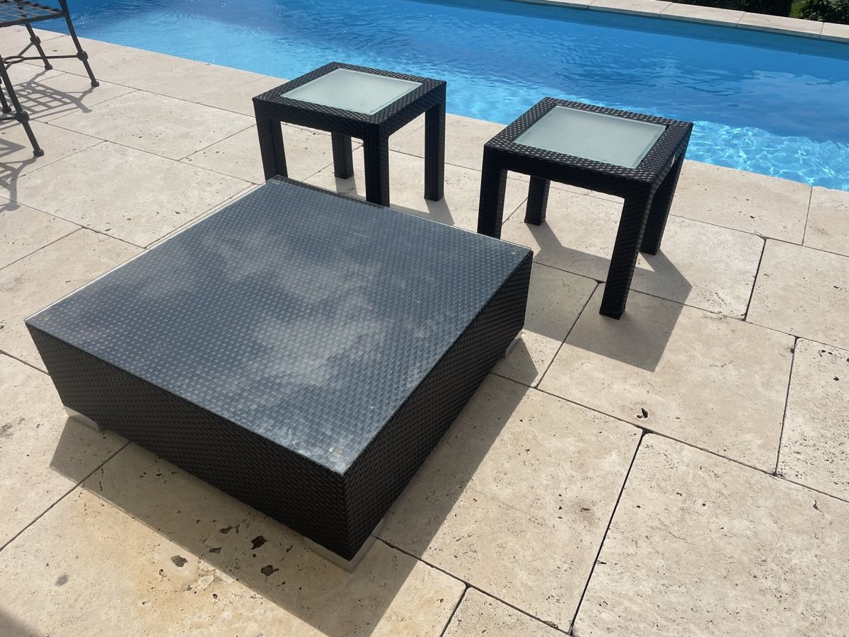 Tische: 3 Rattan Lounge Tische – Gebraucht aus Oberdorf SO von ric_sww8 3