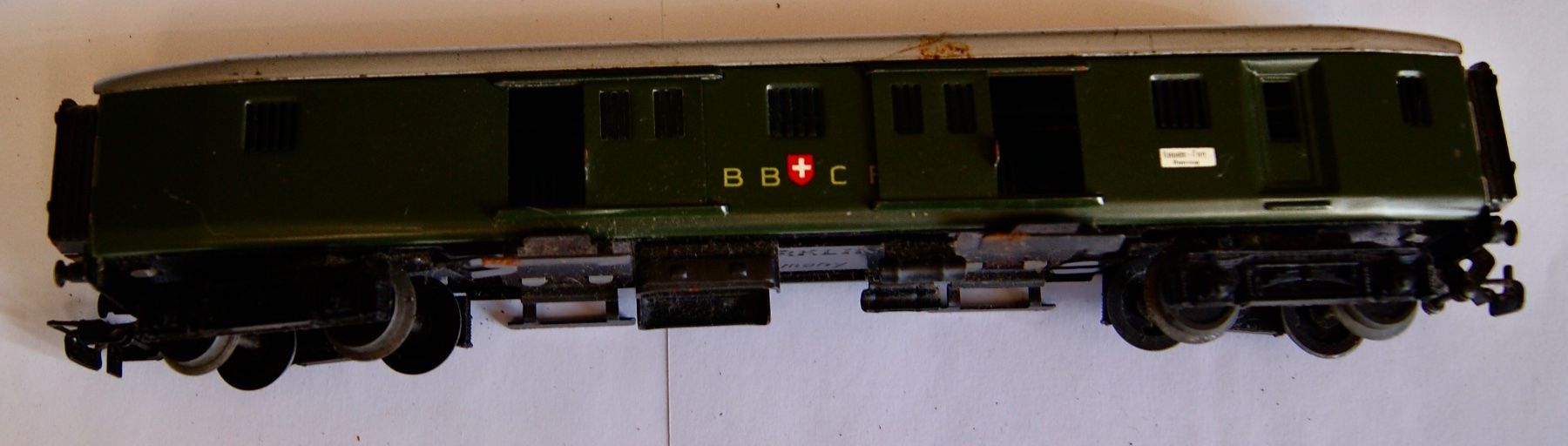 Märklin Modellini di ferrovie: wagon bagages Marklin 4017.8, de 1960 – Usato da Morrens VD venduto da alain50 1