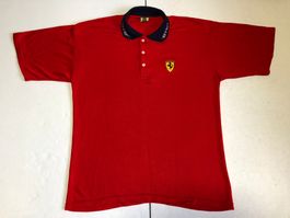 Vintage 90s Ferrari Polo Gr. XL