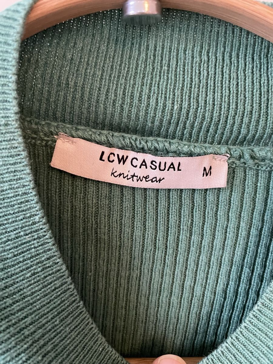 Maglioni & Felpe: LCW Casual dünner Strickpullover, Grün, Gr. M – Usato da Neukirch an der Thur venduto da bee88 2