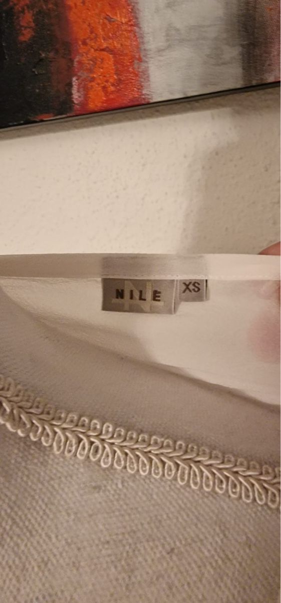 Nile Blusen: Nile Seidenbluse, Grösse XS,100% Seide – Gebraucht aus St. Gallen von mania03 3