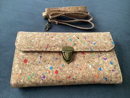 Kork Pochette / Damentasche Vegan