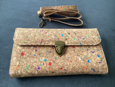 Kork Pochette / Damentasche Vegan