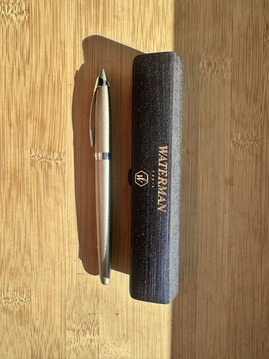Waterman Penna & Evidenziatori: Waterman Roller Pointe Métal mit Hülle und Refiller – Nuovo (secondo la descrizione) da Zürich venduto da bella027 1