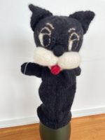 Handpuppe Handspielpuppe Katze Tier Handarbeit unbespielt