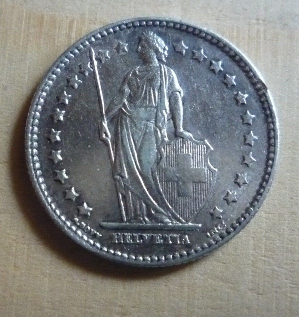 Tutti le monete: 1 Franken 1903, stgl, Kat. CHF 500.-- – Usato da Rieden SG venduto da Sammelfreund 1