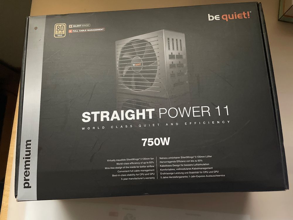 be quiet! Straight Power 11 Gold 750W | Kaufen auf Ricardo