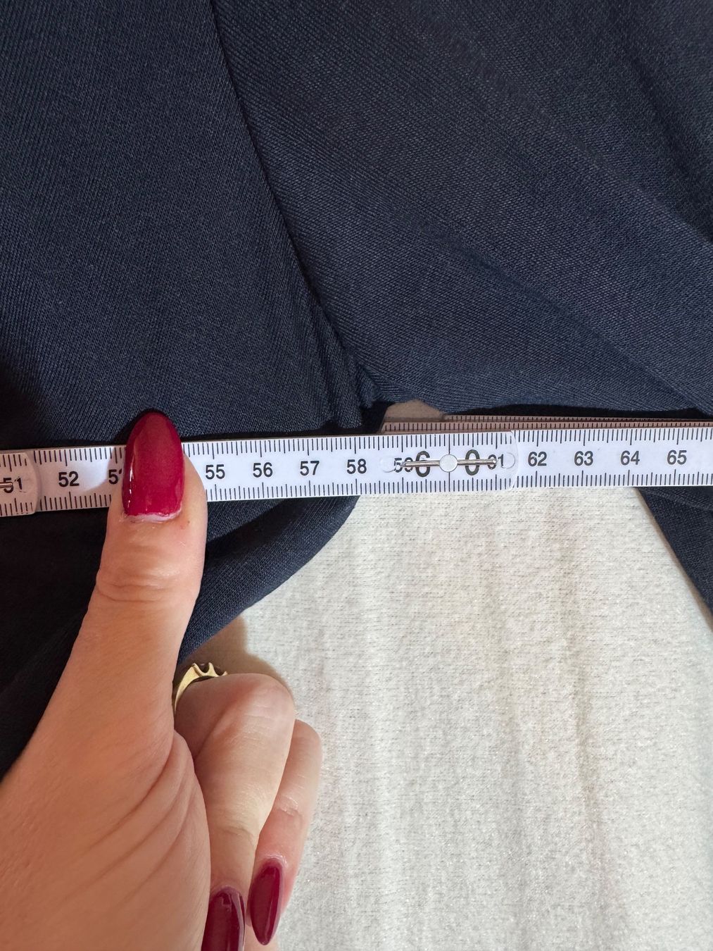Tchibo Tops: Dunkelblaues Langarm Shirt Basic von Tchibo Gr. 44/46 – Gebraucht aus Grosswangen von second_hand_dress 5