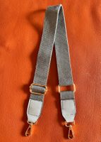Schulterriemen für Handtaschen (Grau) **Gold Haken**