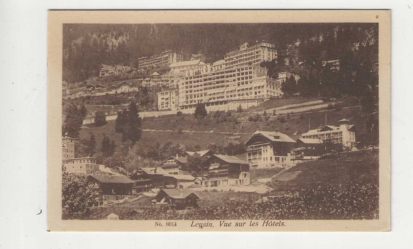 Cartoline postali: Leysin, ca 1915 – Usato da Spiez venduto da Niesen20