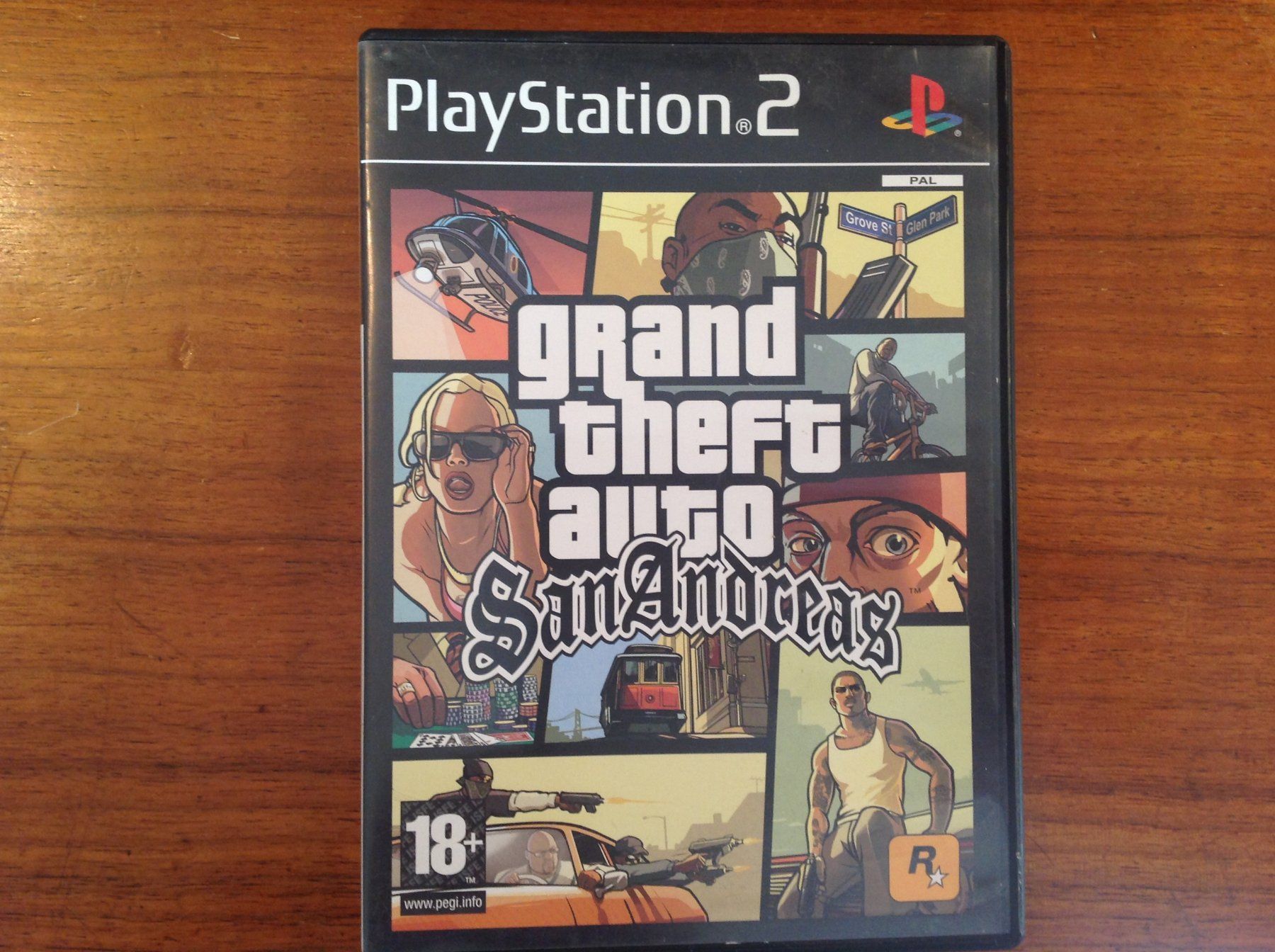Sony Jeux: game - PS 2 GTA san andreas – D'occasion à Vuiteboeuf par broticaire