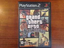 game - PS 2 GTA san andreas